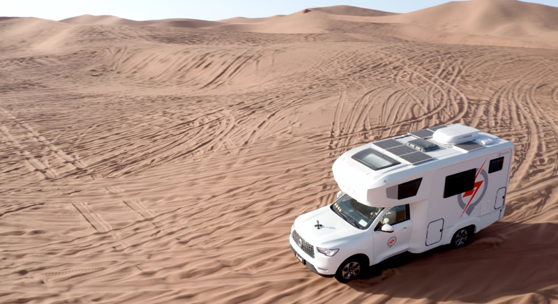 自由炮滿分選手，房車生活新體驗